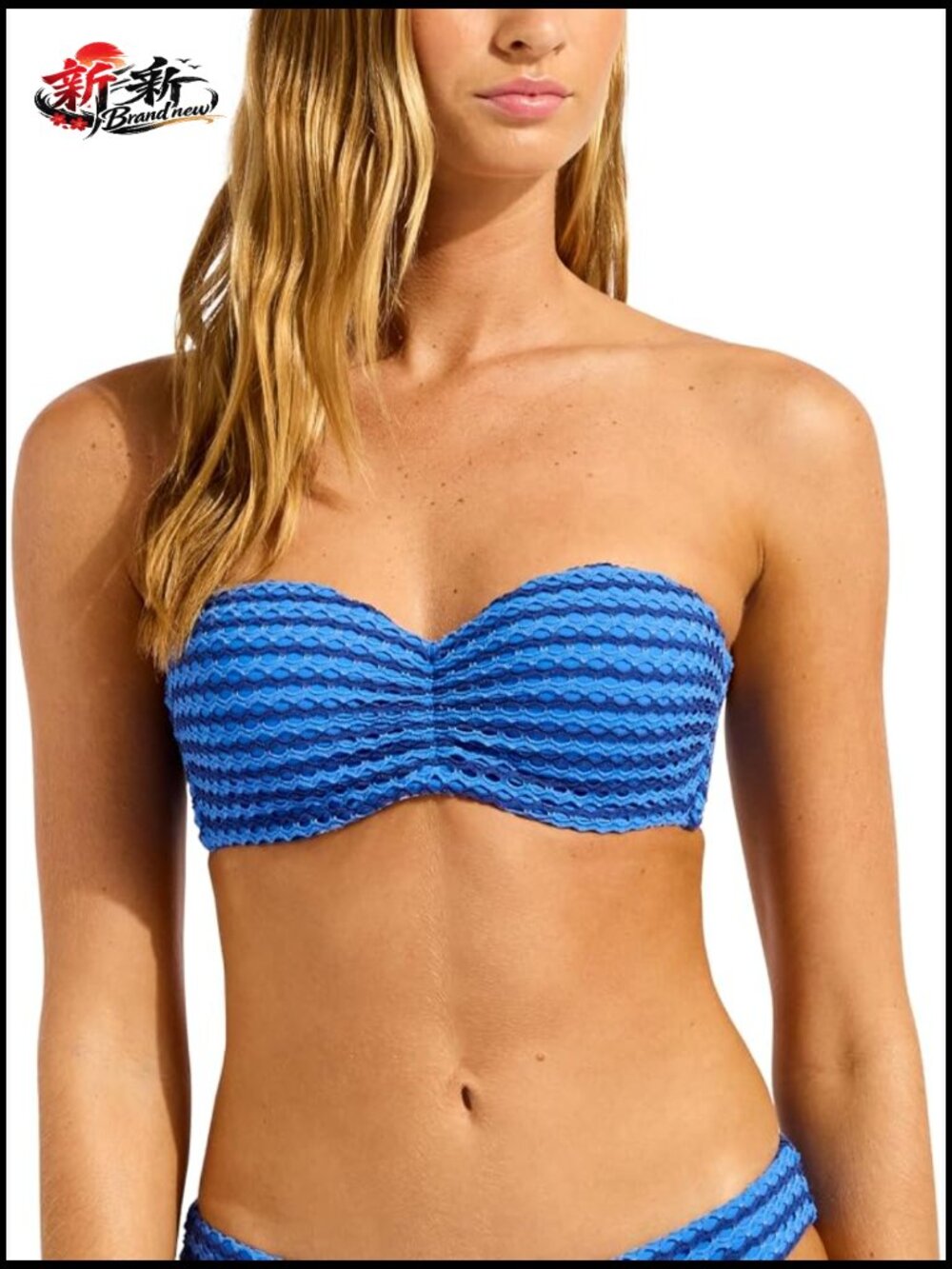 Bustier Bandeau Bikini Top With Removable Straps